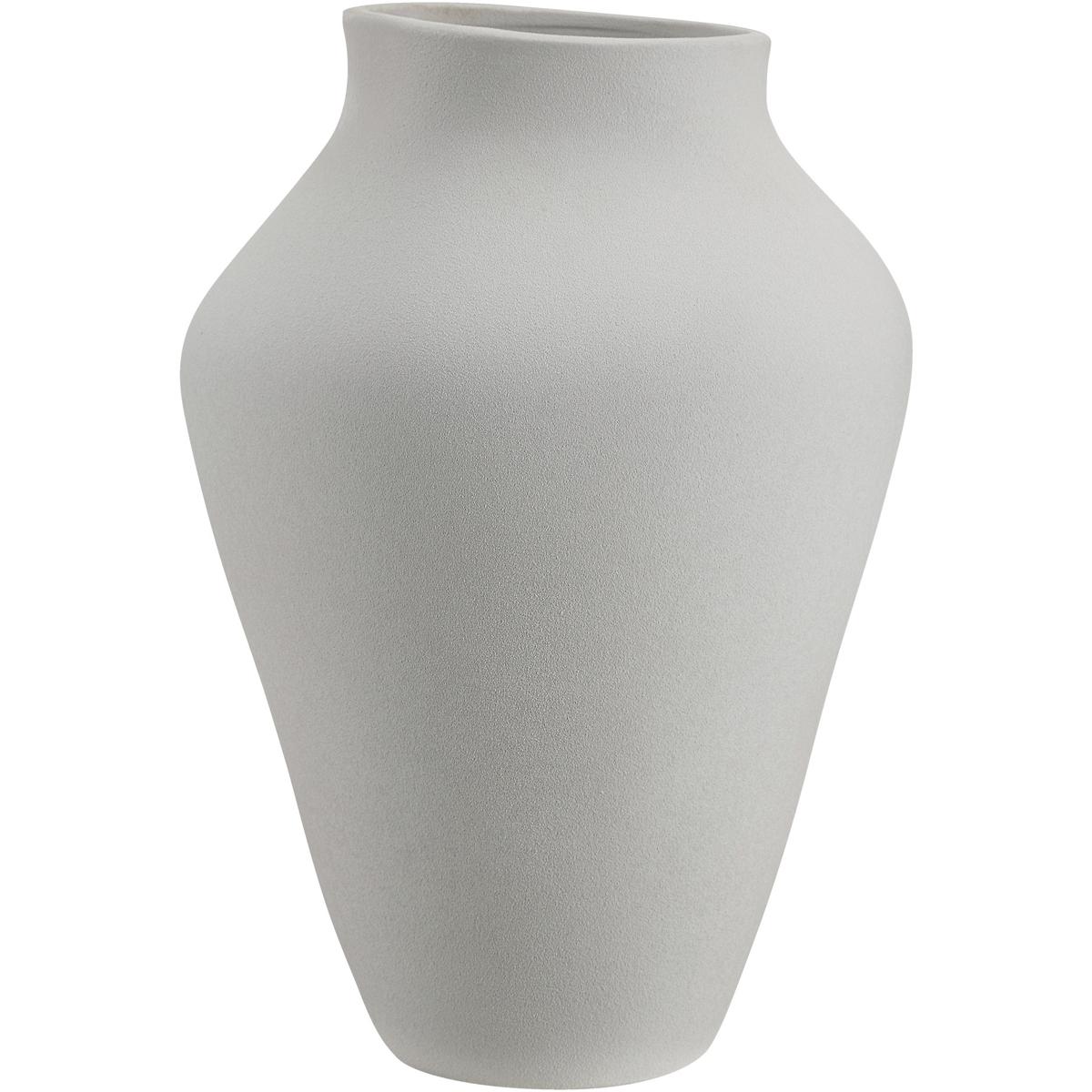 Ren Wil Lingby 9" Hand-Thrown Vase - Matte White