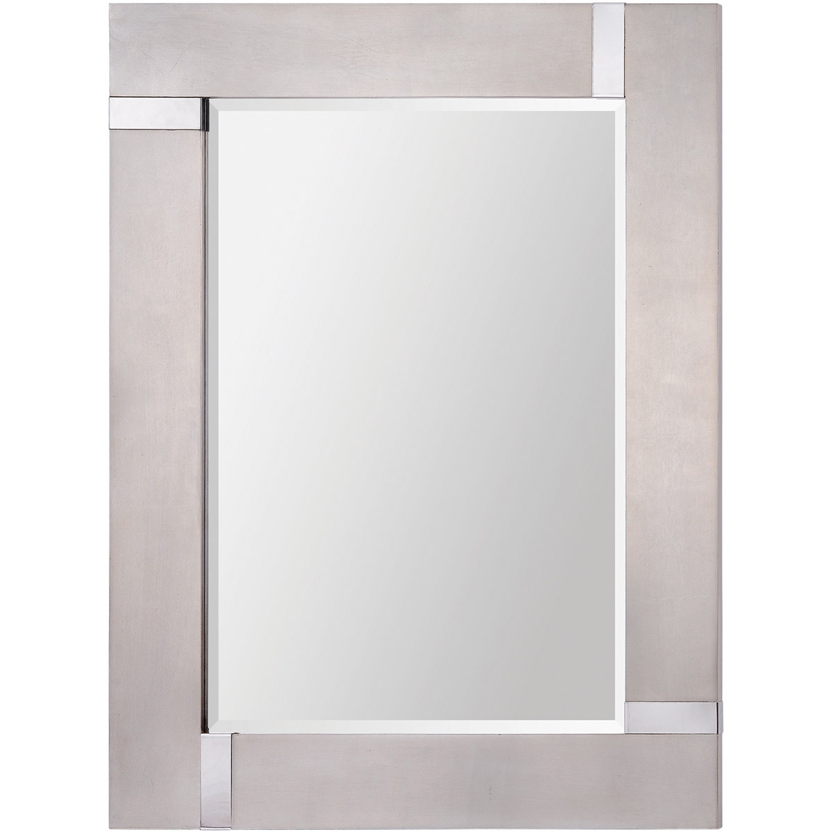 Renwil MT1318 Capiz 40 X 30 inch Silver Leaf Wall Mirror