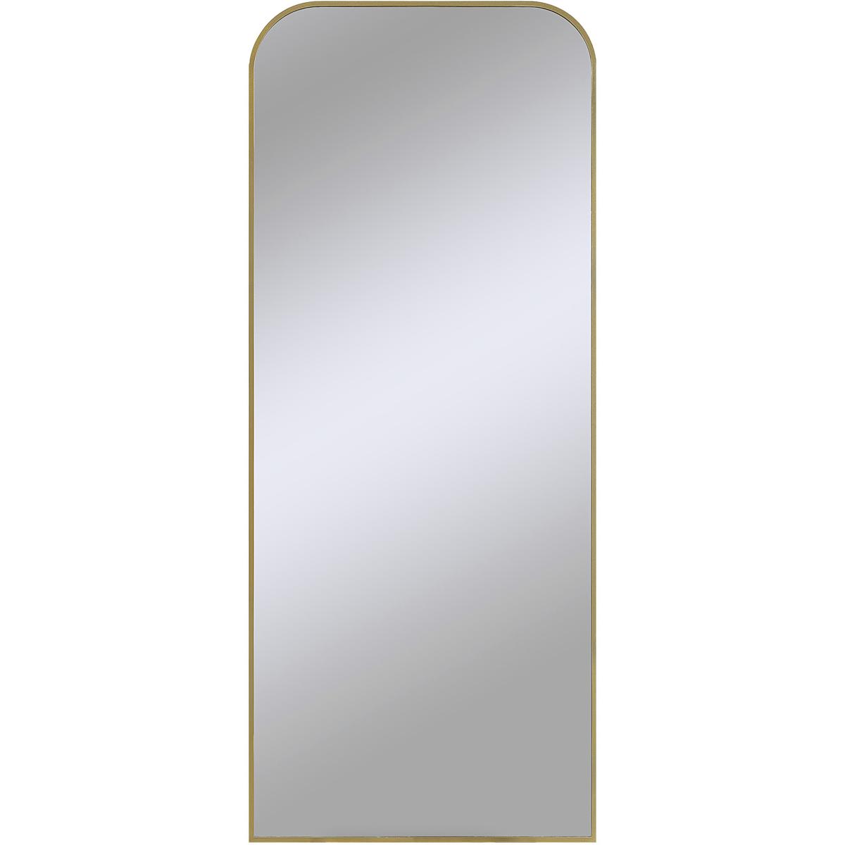 Renwil MT2514 Meryem 72 X 30 inch Clear and Gold Wall Mirror