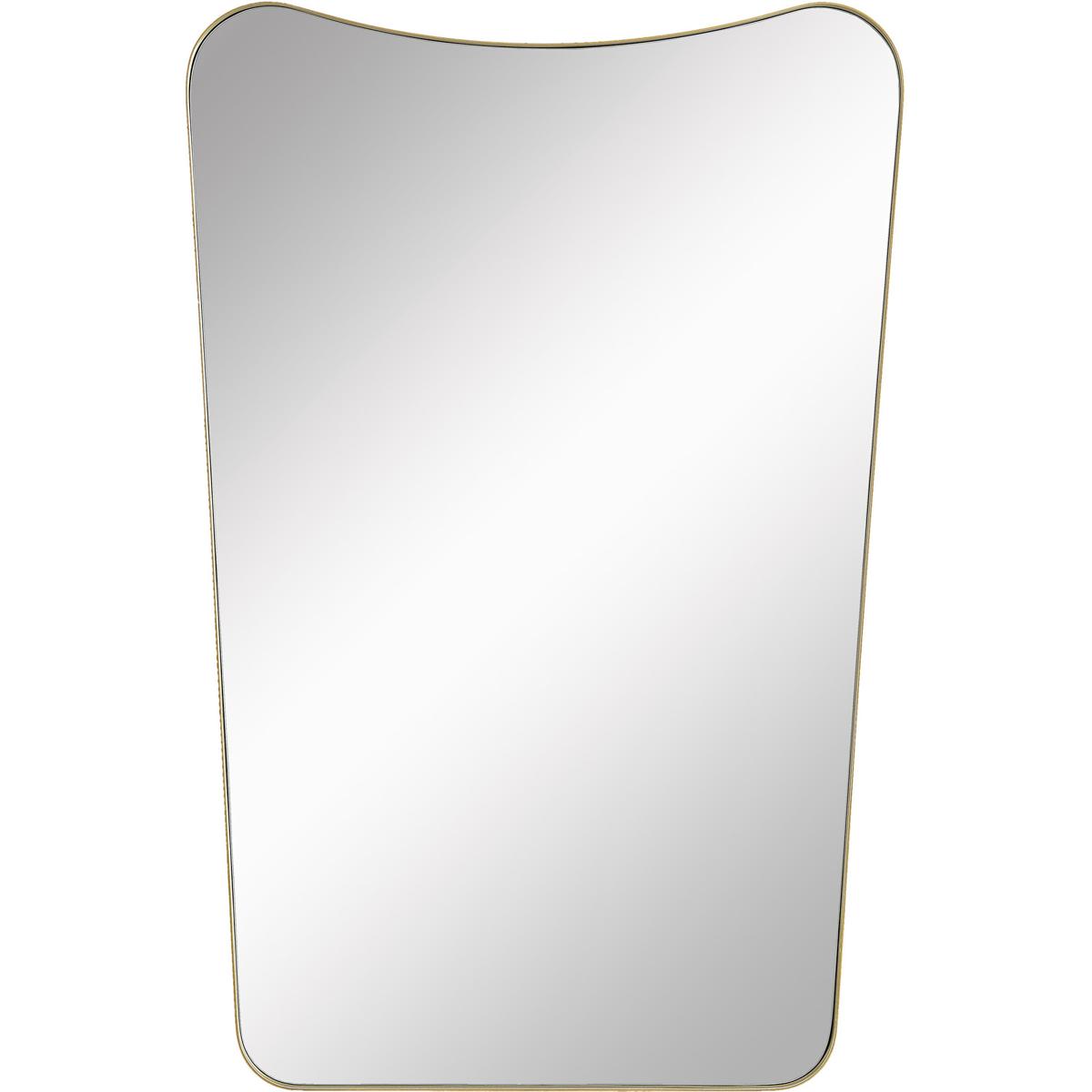 Renwil MT2516 Artesia 45 X 30 inch Clear and Gold Wall Mirror