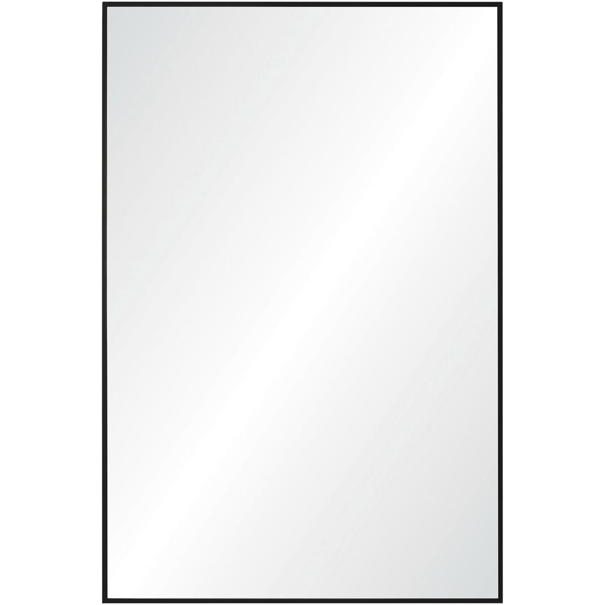 Renwil MT2548 Amara 45 X 30 inch Clear and Matte Black Wall Mirror