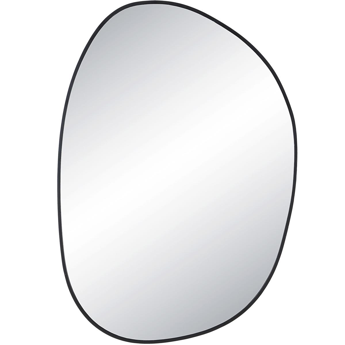 Renwil MT2564 Bozeman 42 X 30 inch Clear and Matte Black Wall Mirror