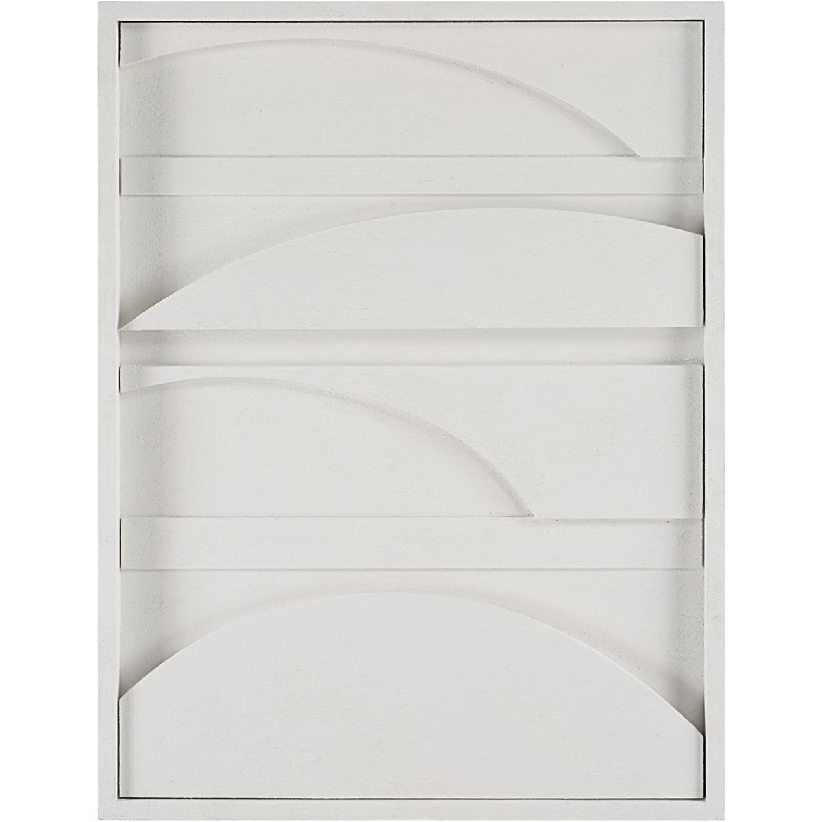 Renwil W6749 Cadieux Matte White Wall Decor