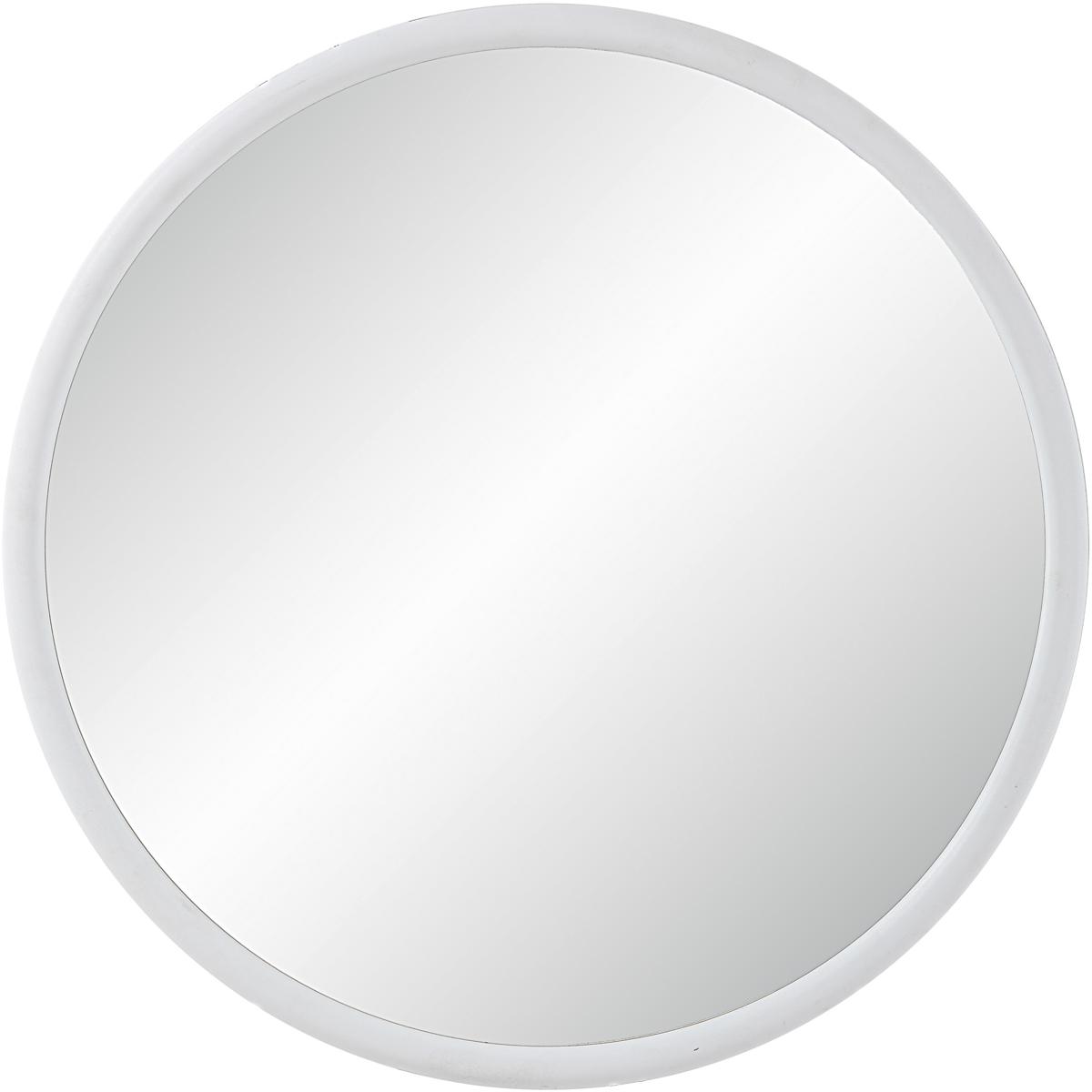 Renwil MT2631 Porpoise 36 X 36 inch Matte White Wall Mirror