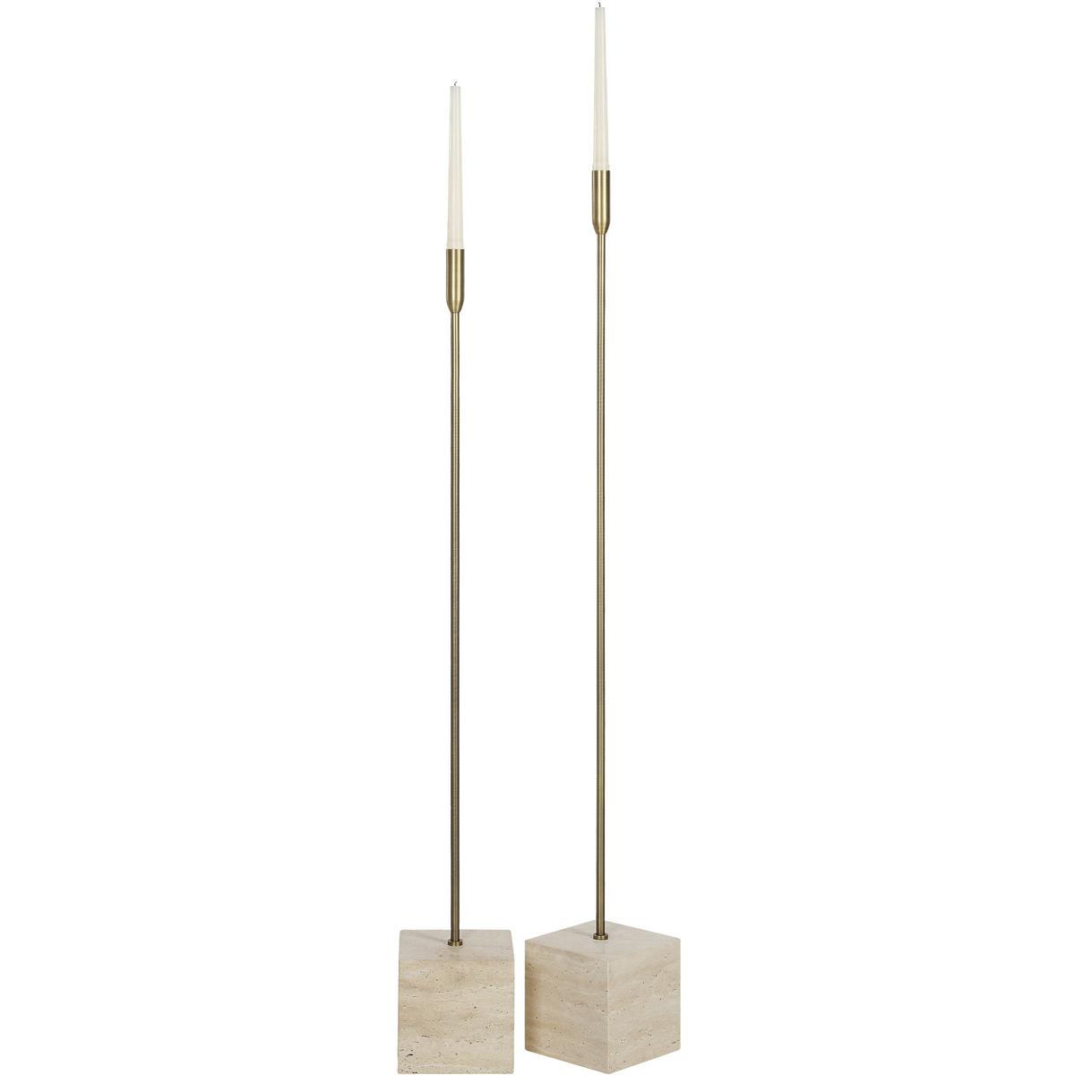 Renwil CAN191 Chambers 42 X 6 inch Candle Holders, Set of 2