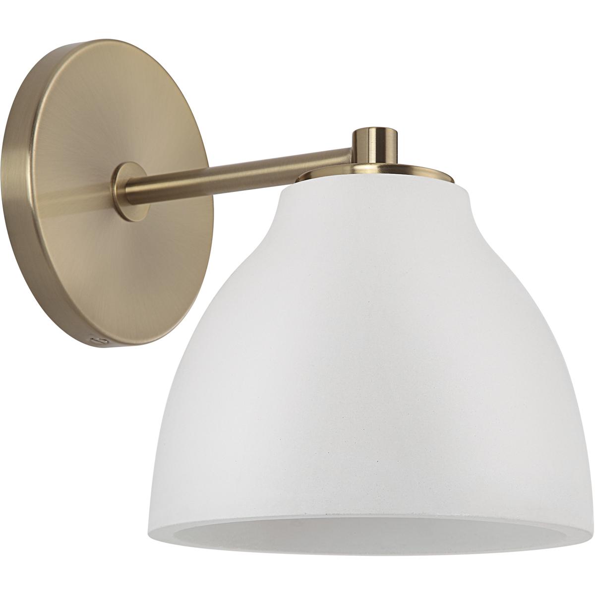 Renwil WS138 Mazia 1 Light 6.5 inch Burnished Brass Wall Sconce Wall Light