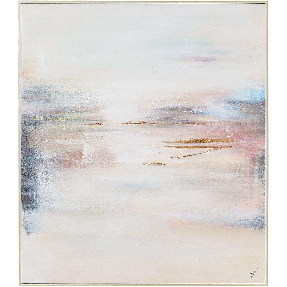 Renwil OL2094 Carina Subtle Gold Leaf Canvas Art