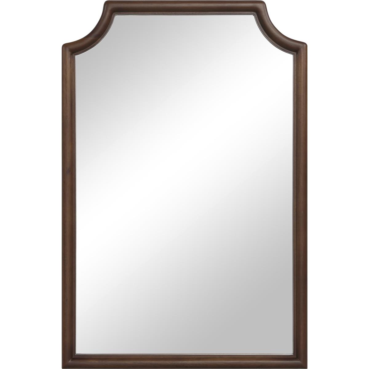 Renwil MT2709 Sintra 36 X 24 inch Walnut Wall Mirror