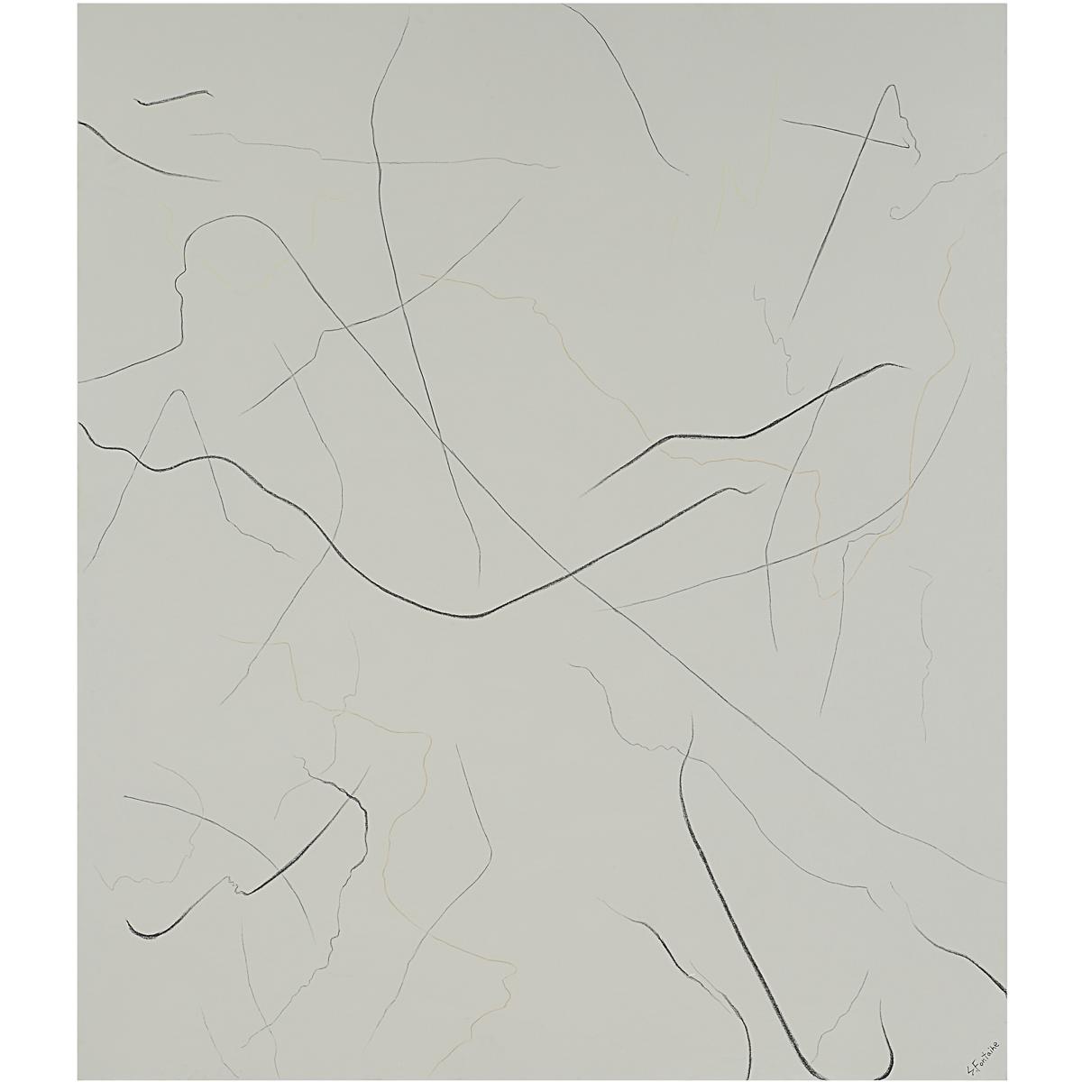 Renwil OL2174 Bruges Beige and Black Canvas Art