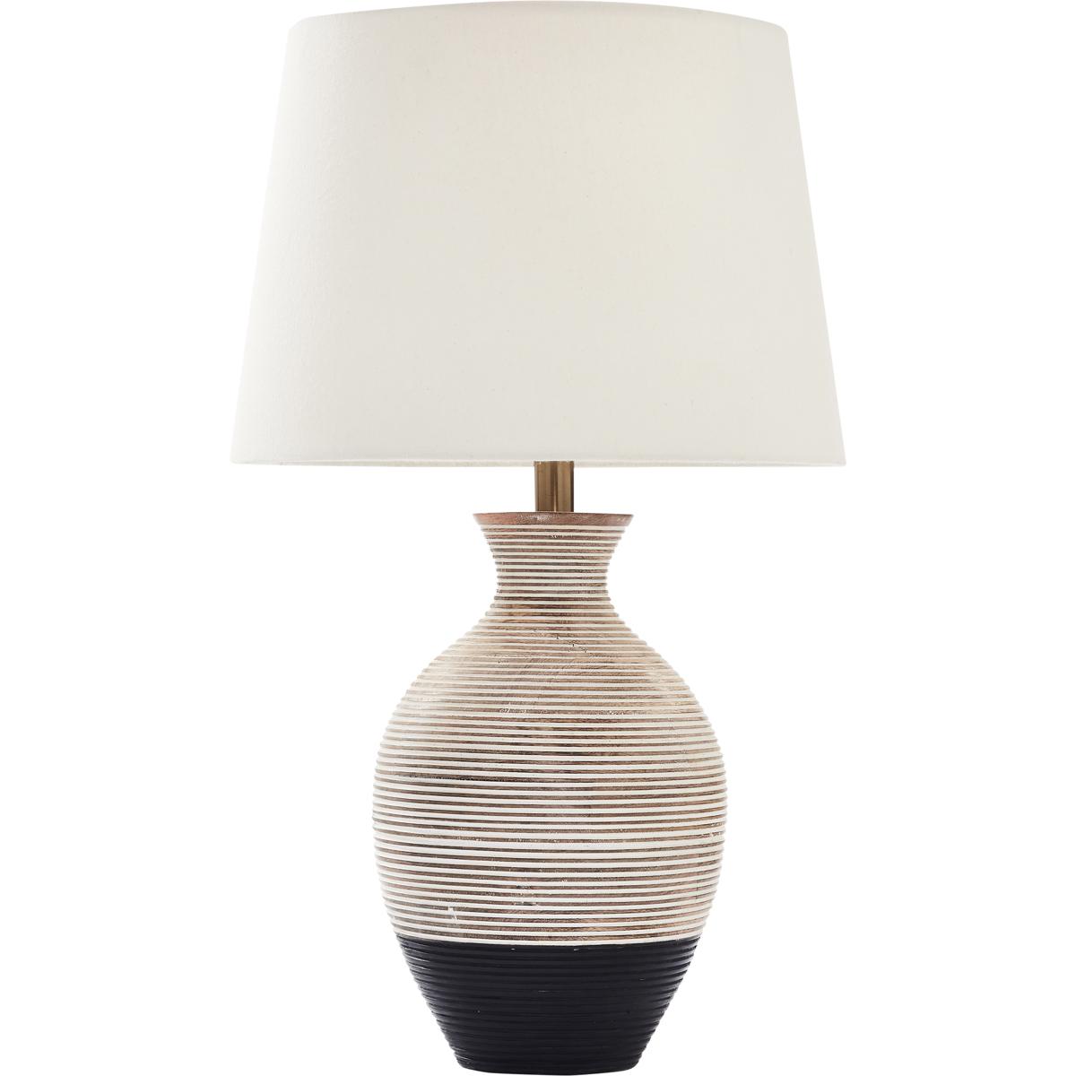 Renwil LPT1180 Ignacio 27 inch 60 watt Black and White Table Lamp Portable Light