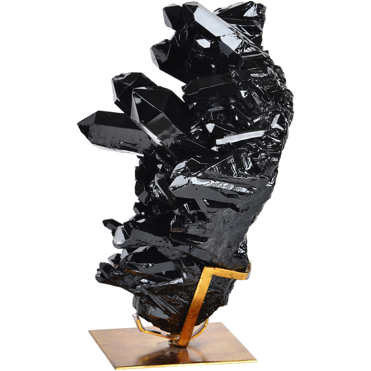 Ren Wil Burnett 17" Decorative Geode Statue - Black