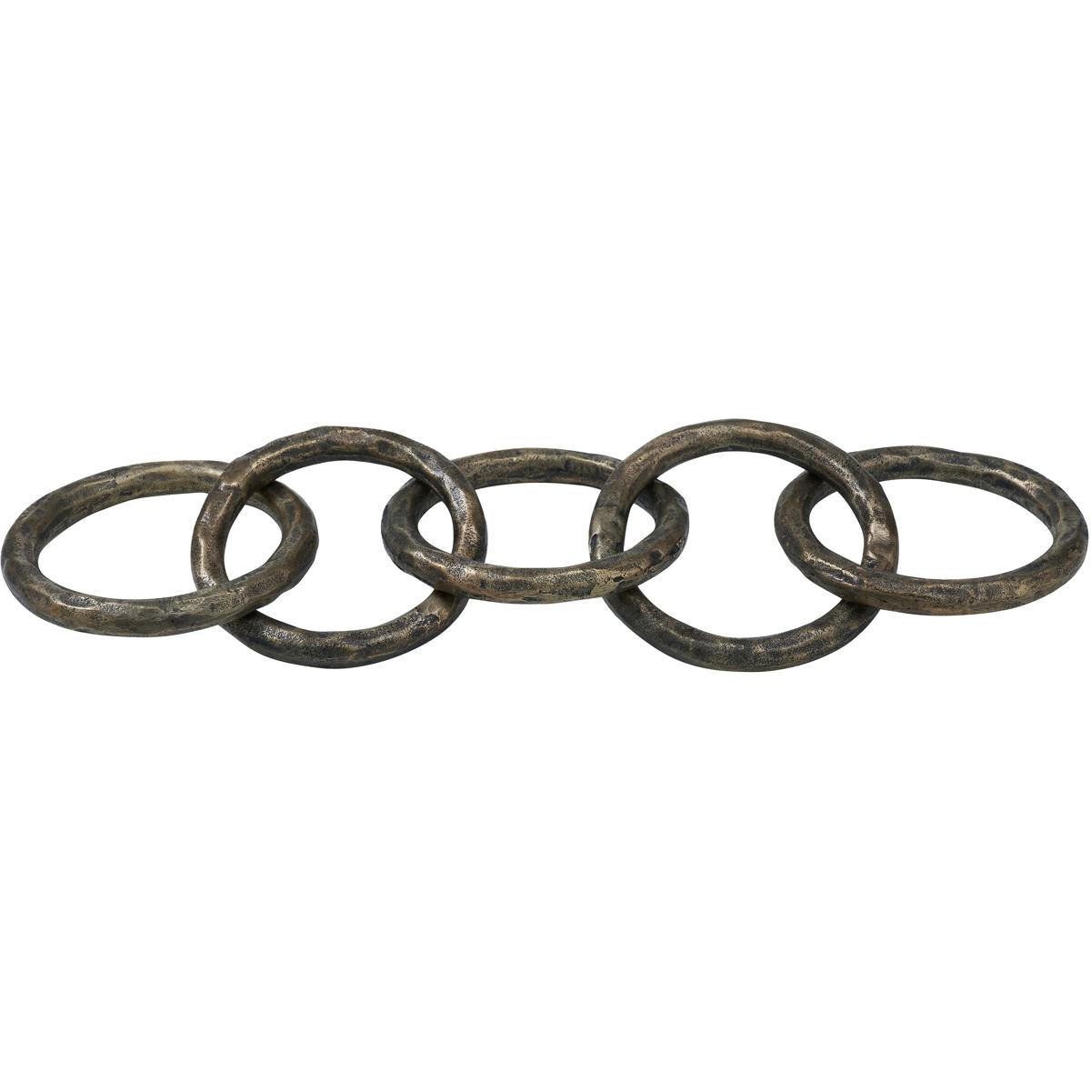 Ren Wil Quai 2" Decorative Tabletop Accessory - Antique Bronze