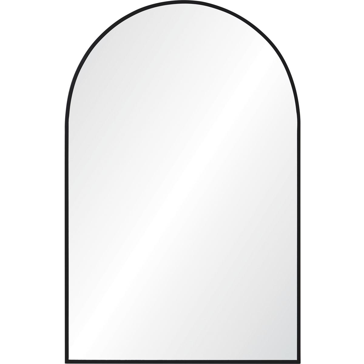 Renwil MT2451 Waren 36 X 24 inch Matte Black Wall Mirror