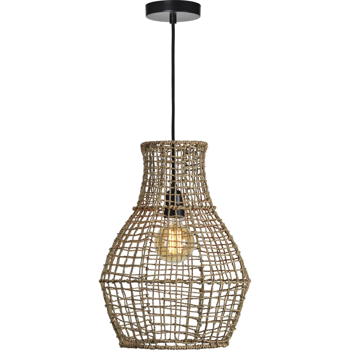 Renwil LPC4426 Nahanni 1 Light 13.8 inch Natural Pendant Ceiling Light