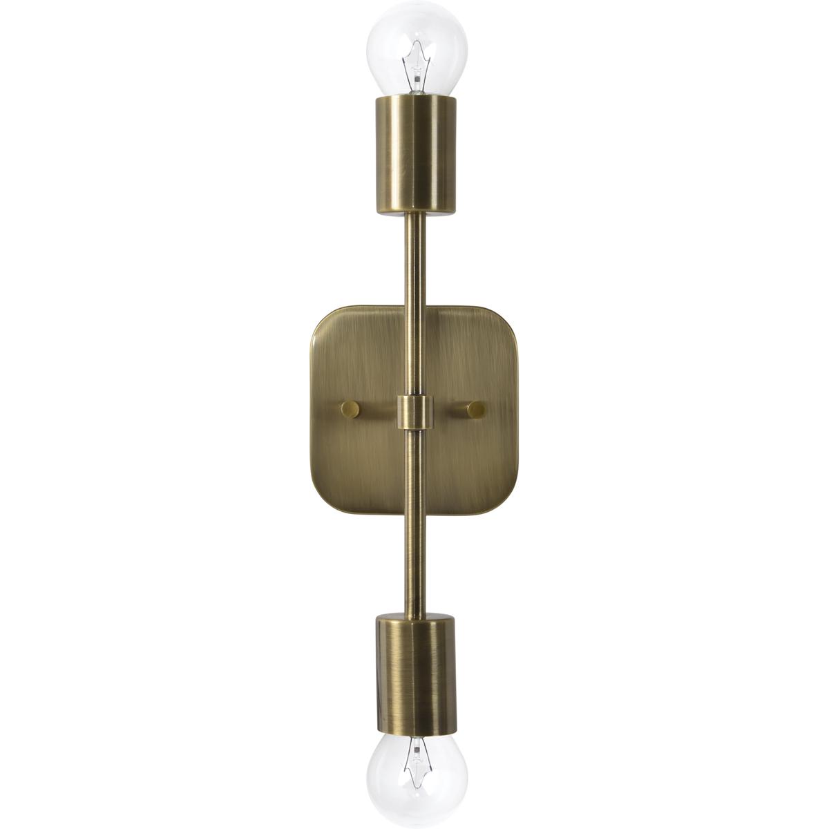 Renwil WS050 Anka 2 Light 4.5 inch Brass Wall Sconce Wall Light