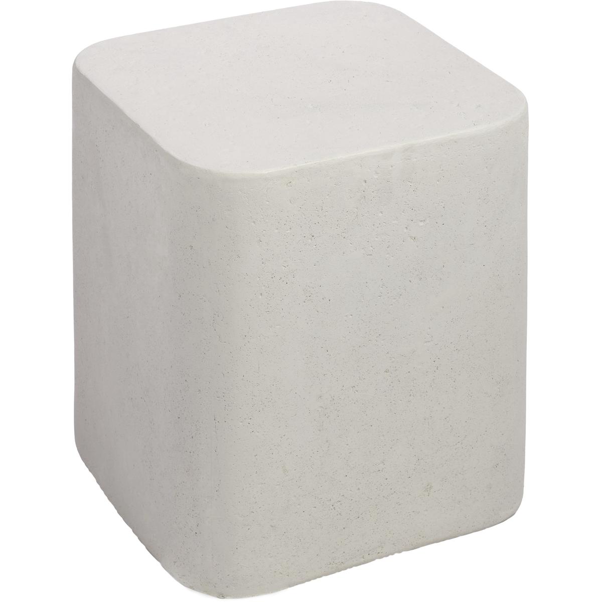 Alsace Square Stone Natural End Table