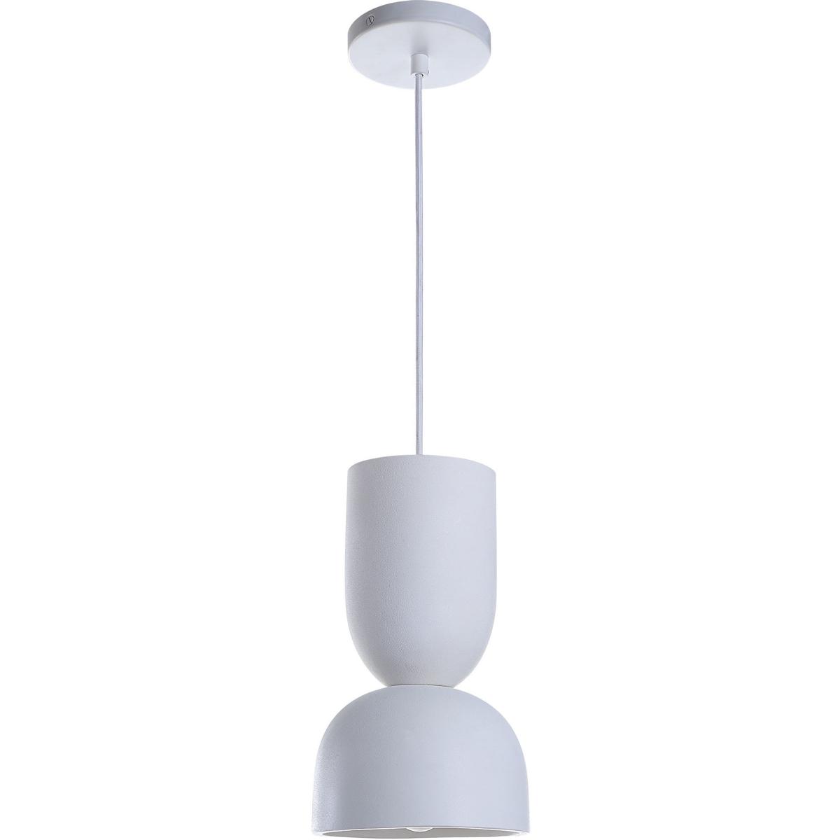 Renwil LPC4456 Kala 1 Light 7 inch White with Texture Pendant Ceiling Light