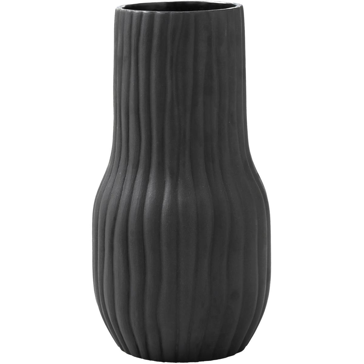 Ren Wil Nocera 10" Decorative Vase - Matte Black