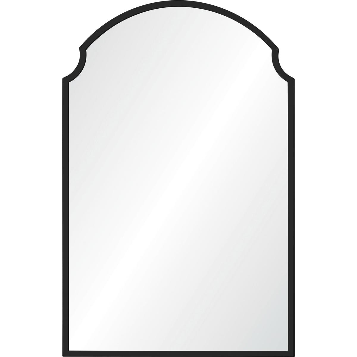 Renwil MT2542 Asmara 36 X 24 inch Matte Black and Clear Mirror