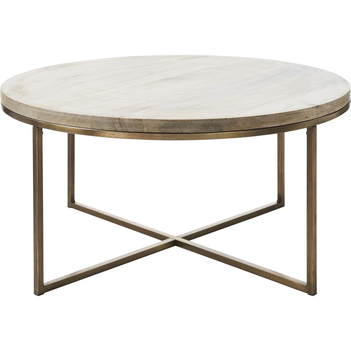 Renwil TA445 Liana 30 X 15 inch Antique Brass Coffee Table