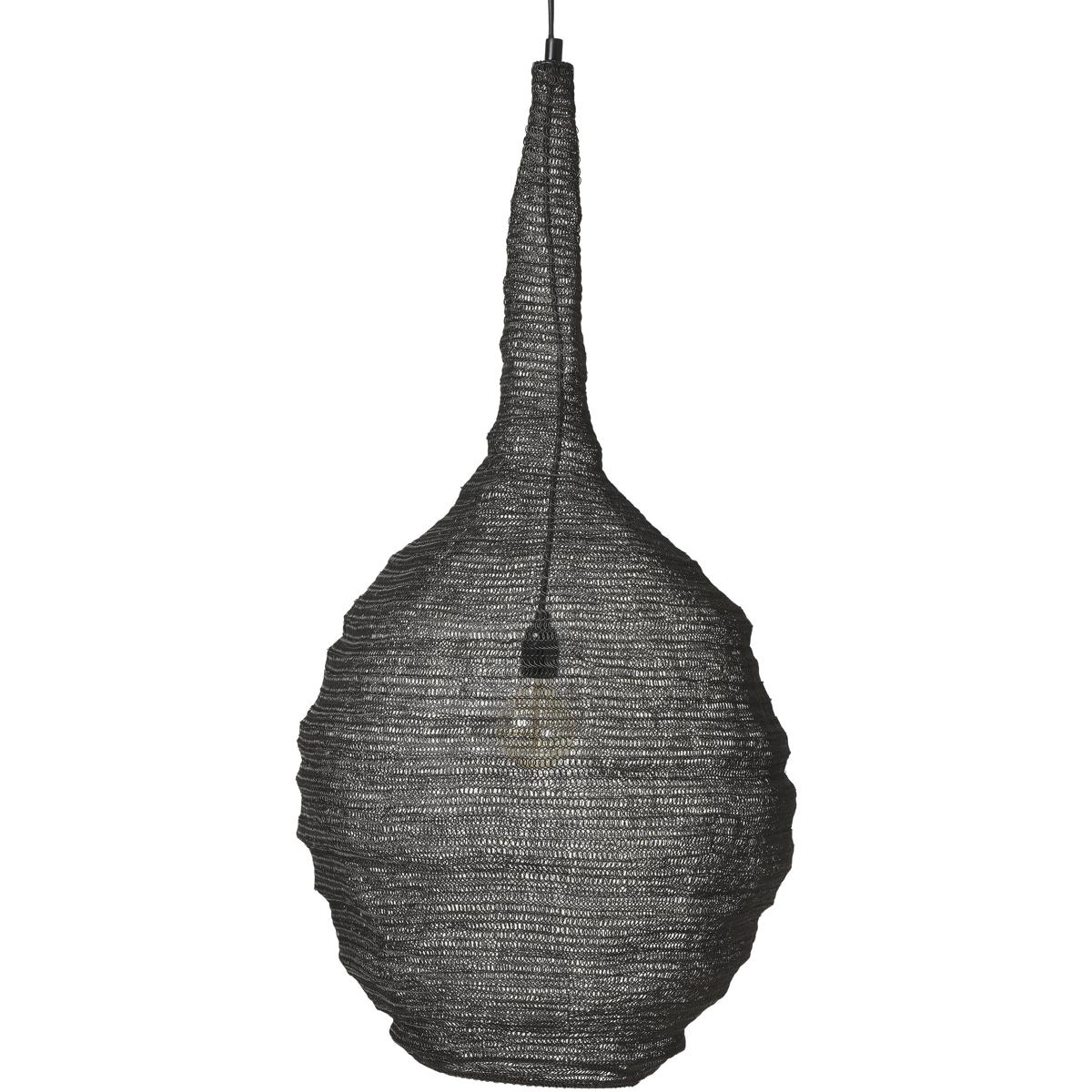 Renwil LPC4494 Corfu 1 Light 20 inch Black Pendant Ceiling Light