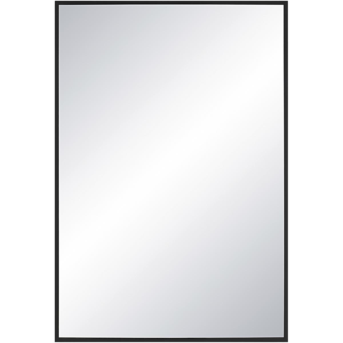 Renwil MT2673 Gasel 30 X 20 inch Matte Black Wall Mirror