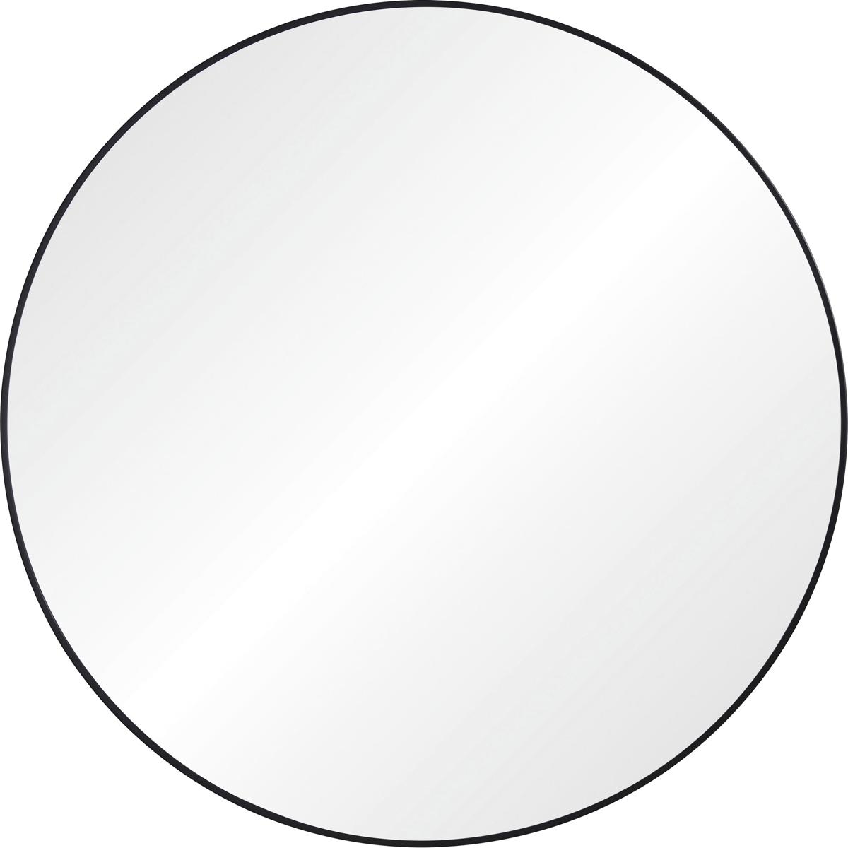 Renwil MT2530 Sami 48 X 48 inch Matte Black and Clear Mirror