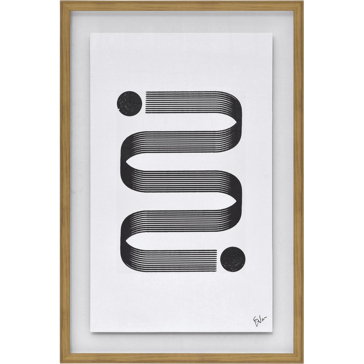 Renwil W6684 Elsie Black/White Wall Art