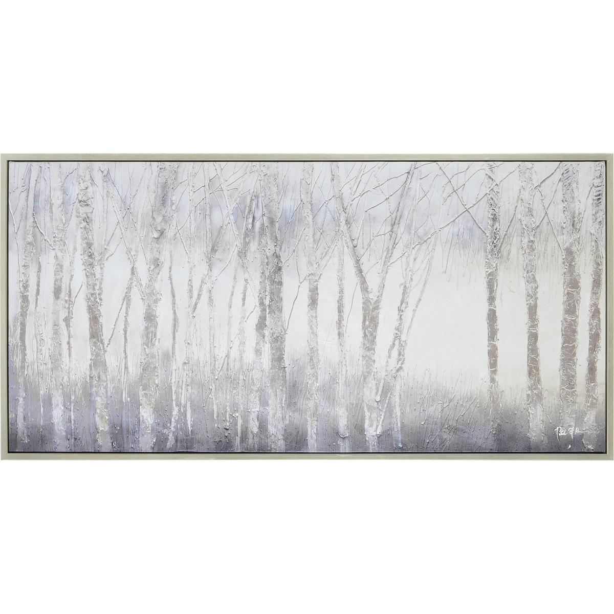 Renwil PA0022 Anouska Grey/Off-White Canvas Art
