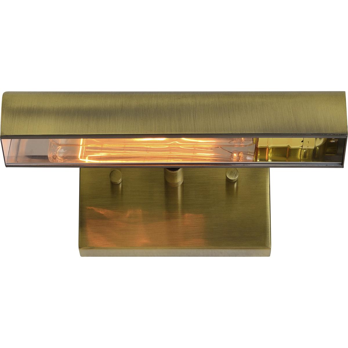 Renwil WS059 Yorker 1 Light 10 inch Antique Brass Wall Sconce Wall Light