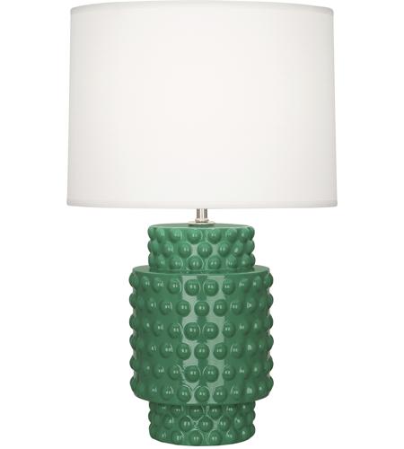 green accent lamp