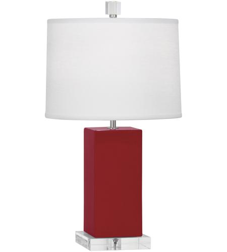 red accent lamp