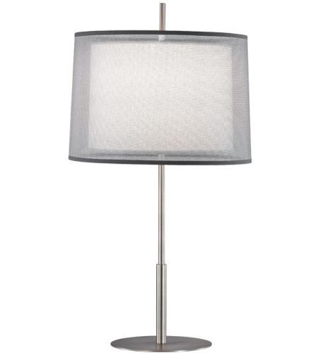 Robert Abbey S2190 Saturnia 30 Inch 150, Brushed Steel Table Lamps
