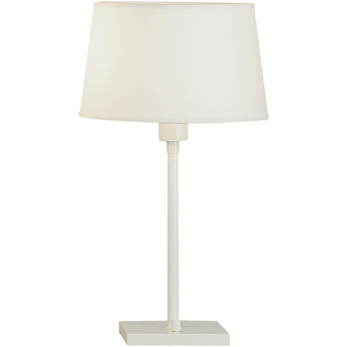 Robert Abbey 1802 Real Simple 22.75 inch 100 watt Stardust White Powder Coat Table Lamp Portable Light