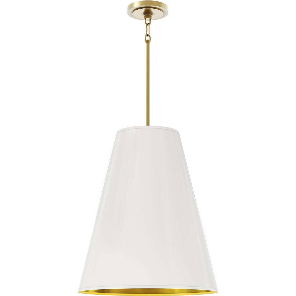 Robert Abbey 494MDY Chrissy 4 Light 18 inch Modern Brass Island Pendant Ceiling Light in Matte Daisy With Matte Gold