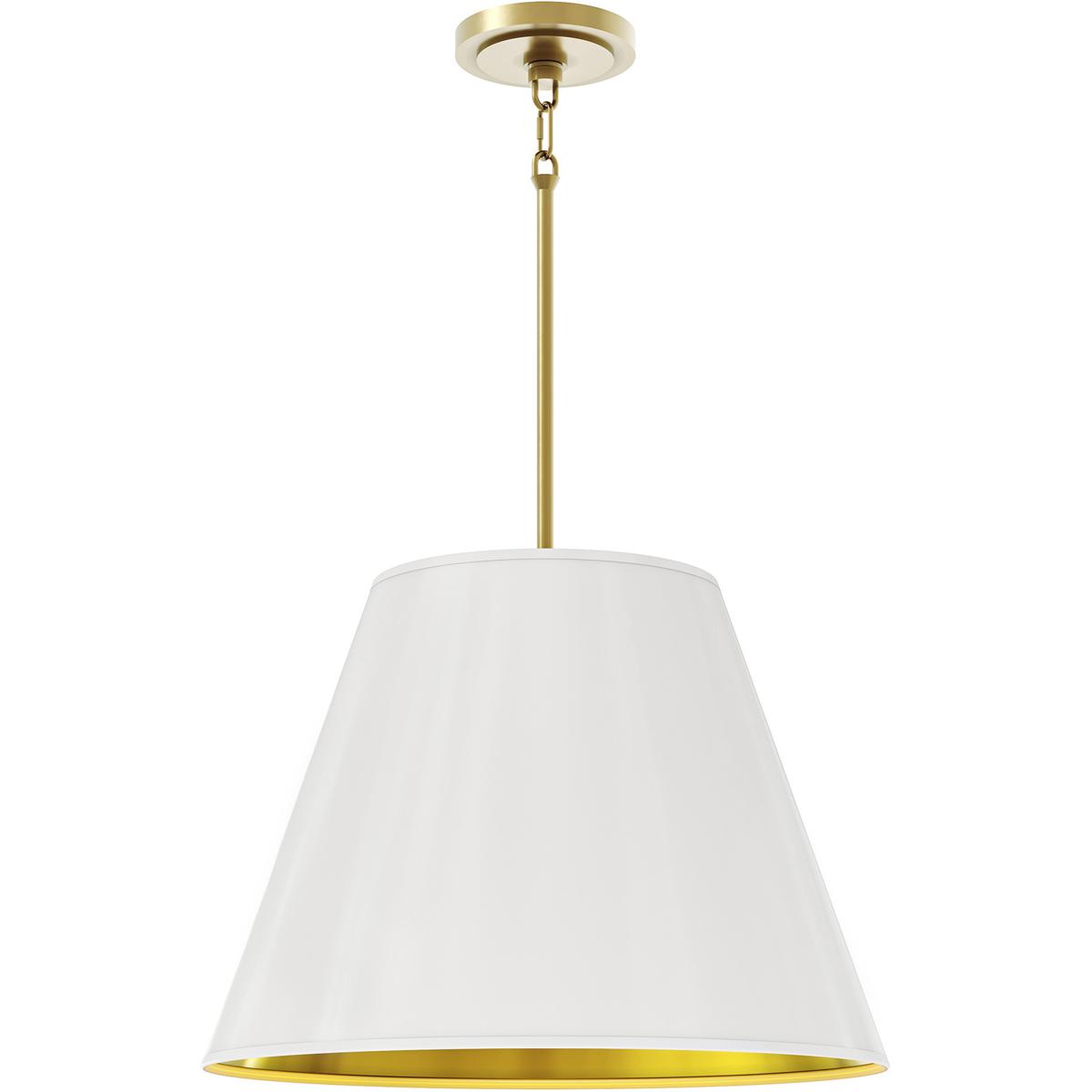 Robert Abbey 495MDY Janet 4 Light 20 inch Modern Brass Pendant Ceiling Light in Matte Daisy With Matte Gold