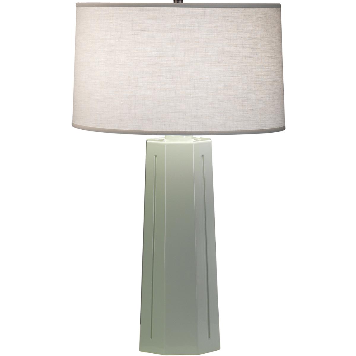 Robert Abbey 977 Mason 25.88 inch 150 watt Celadon Table Lamp Portable Light