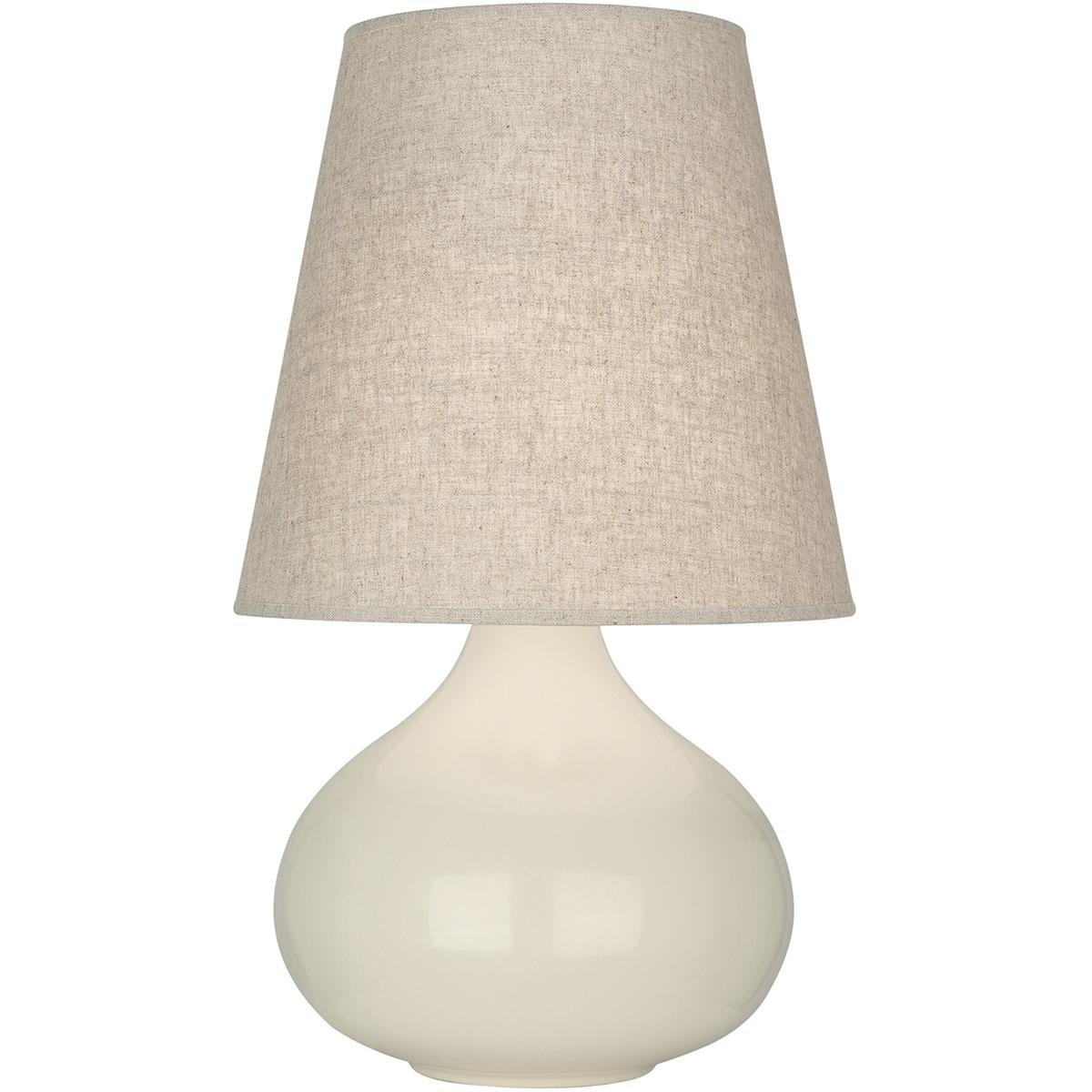 Robert Abbey BN91 Small June 23.5 inch 150 watt Bone Accent Lamp Portable Light in Buff Linen