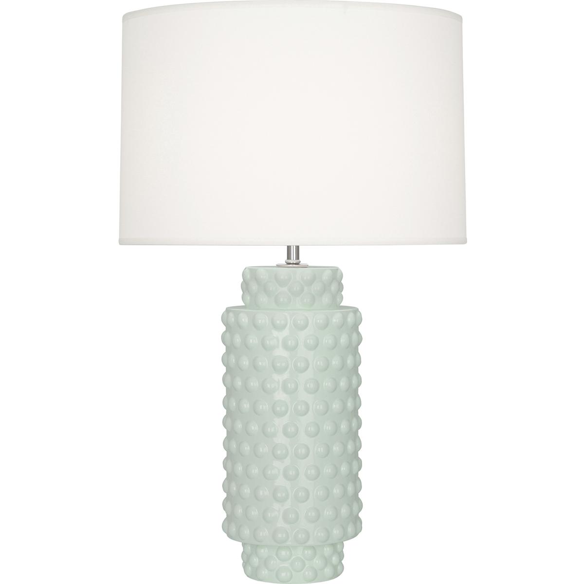Robert Abbey CL800 Dolly 27.5 inch 150 watt Celadon Table Lamp Portable Light in Fondine