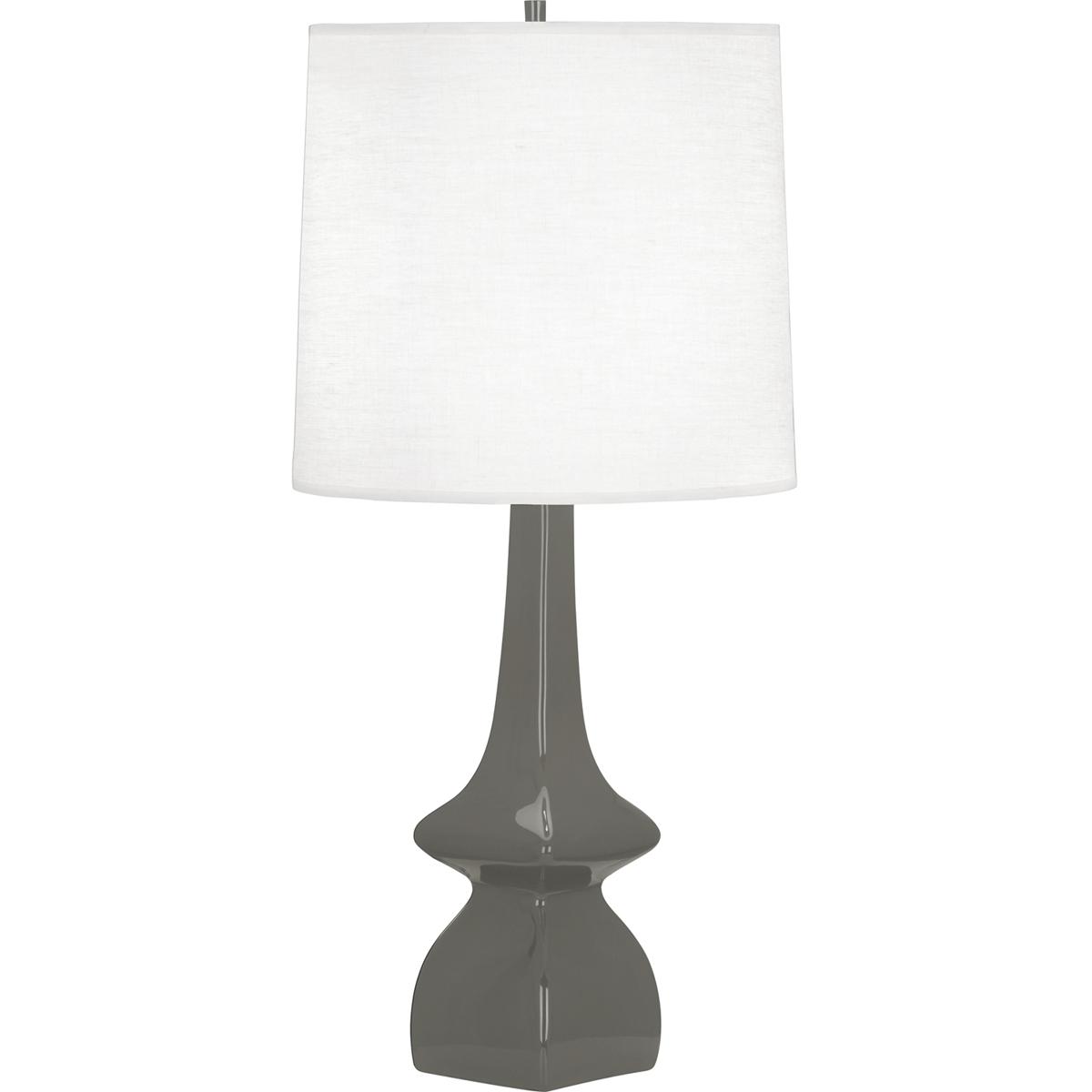 Robert Abbey CR210 Jasmine 31 inch 150 watt Ash Glazed Ceramic Table Lamp Portable Light