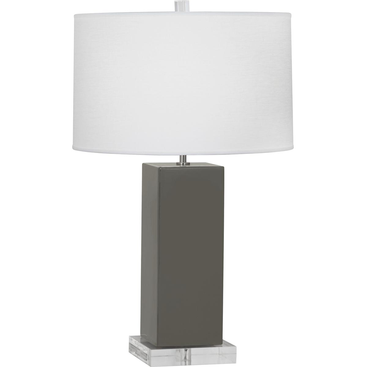 Robert Abbey CR995 Harvey 33 inch 150 watt Ash Table Lamp Portable Light