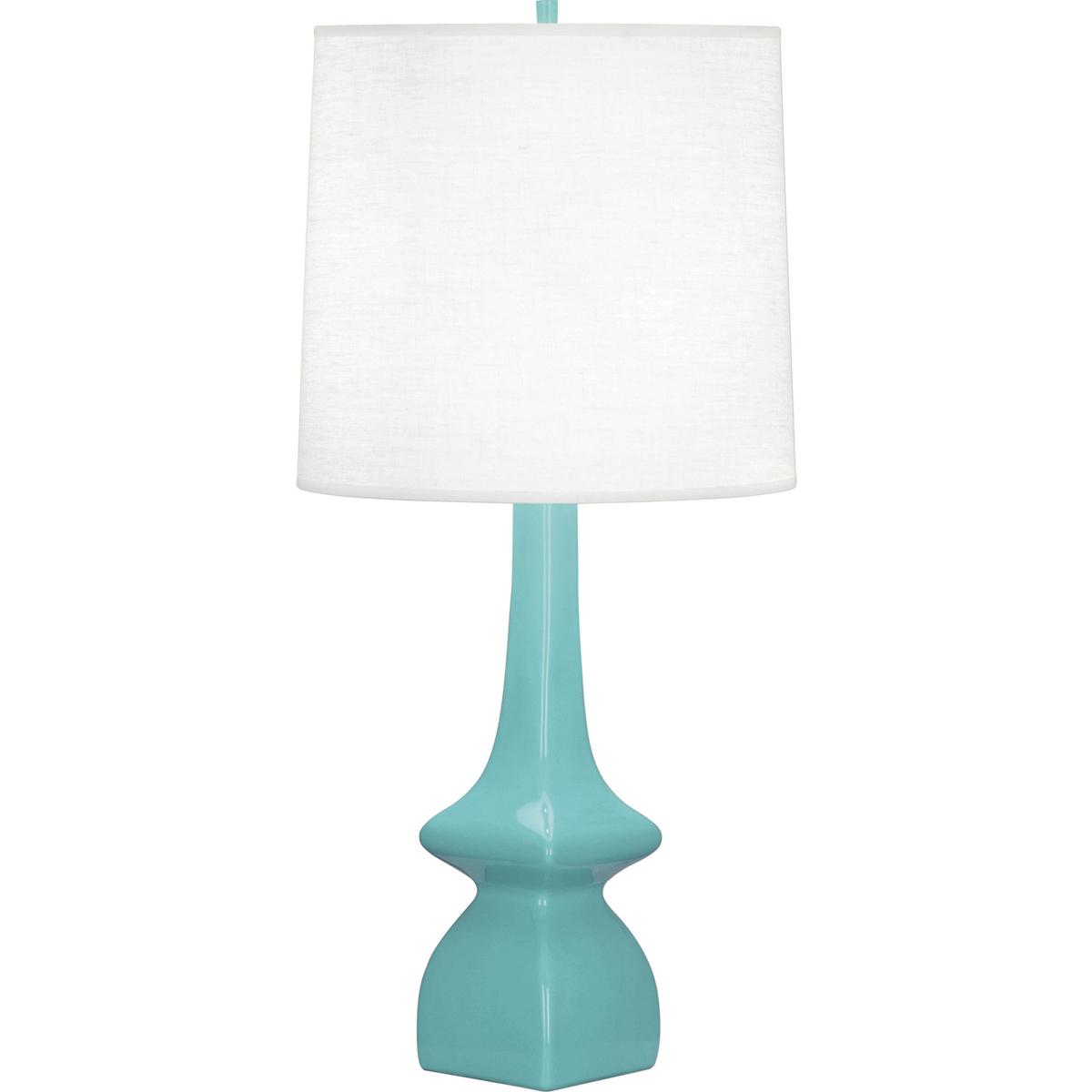 Robert Abbey EB210 Jasmine 31 inch 150 watt Egg Blue Glazed Ceramic Table Lamp Portable Light