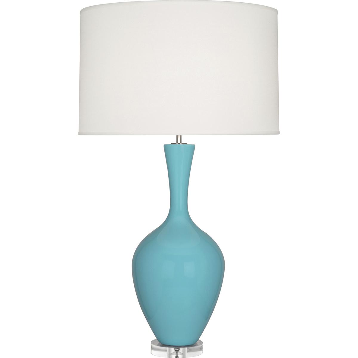 Robert Abbey EB980 Audrey 33.5 inch 150 watt Egg Blue Table Lamp Portable Light
