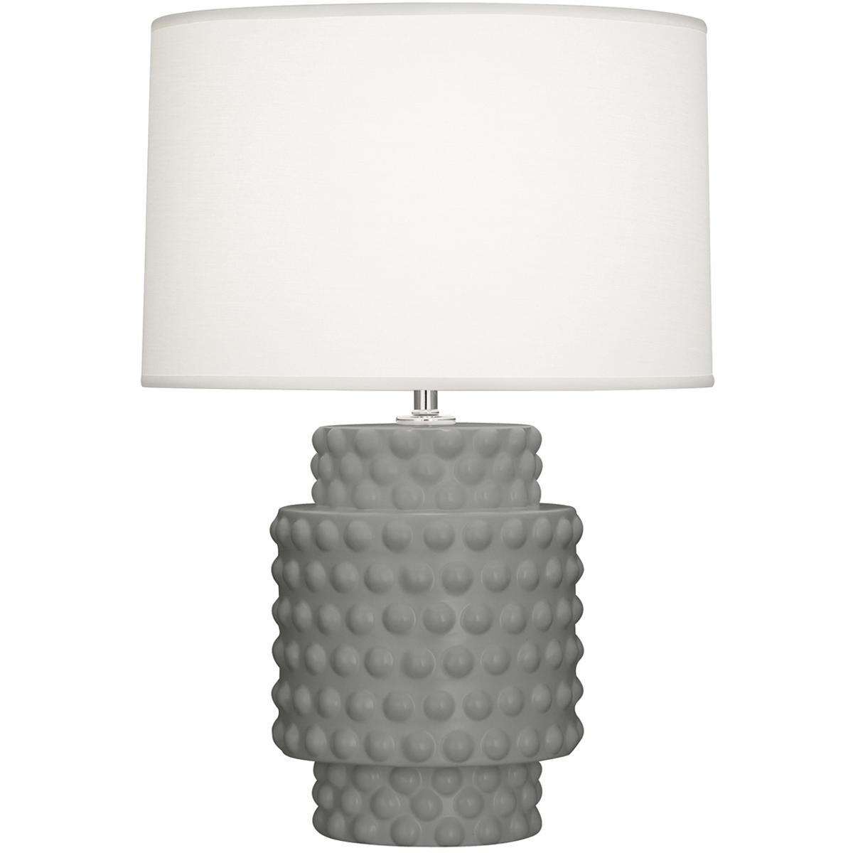 Robert Abbey MST09 Small Dolly 21.38 inch 150 watt Matte Smoky Taupe Accent Lamp Portable Light in Fondine