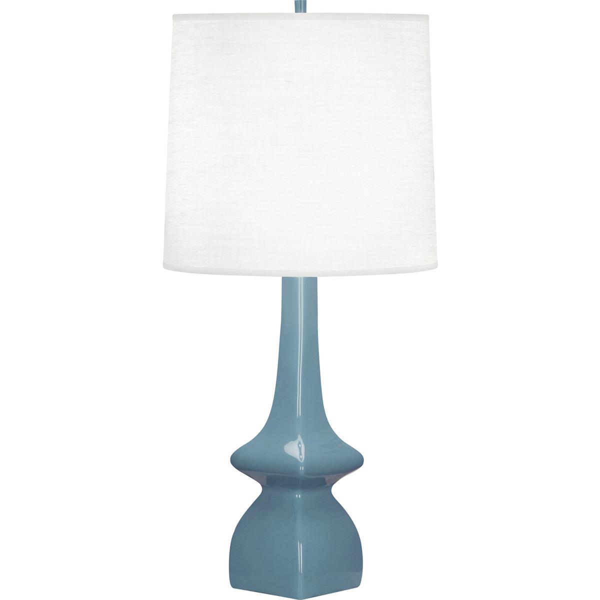 Robert Abbey OB210 Jasmine 31 inch 150 watt Steel Blue Table Lamp Portable Light