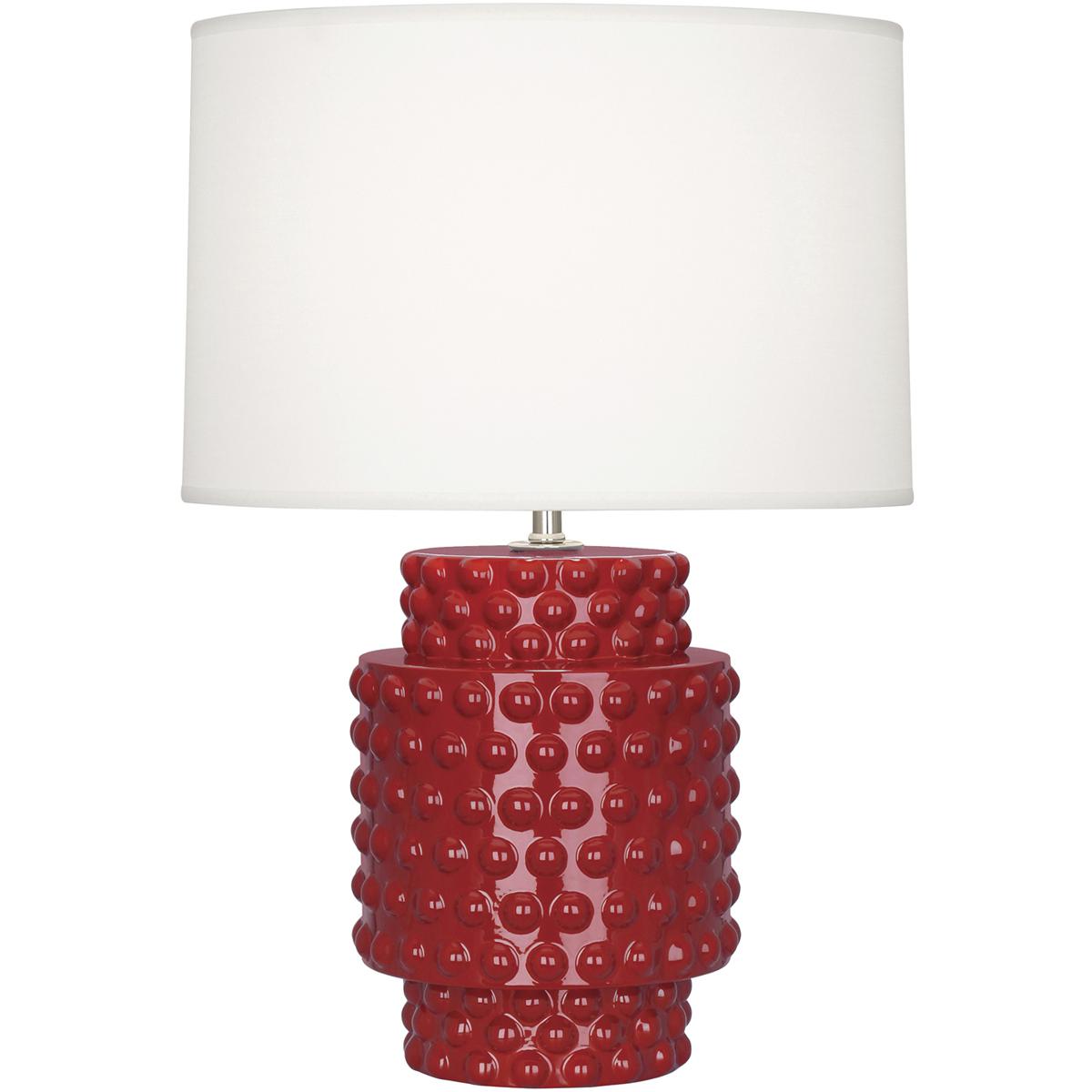Robert Abbey RR801 Small Dolly 21.38 inch 150 watt Ruby Red Accent Lamp Portable Light in Fondine