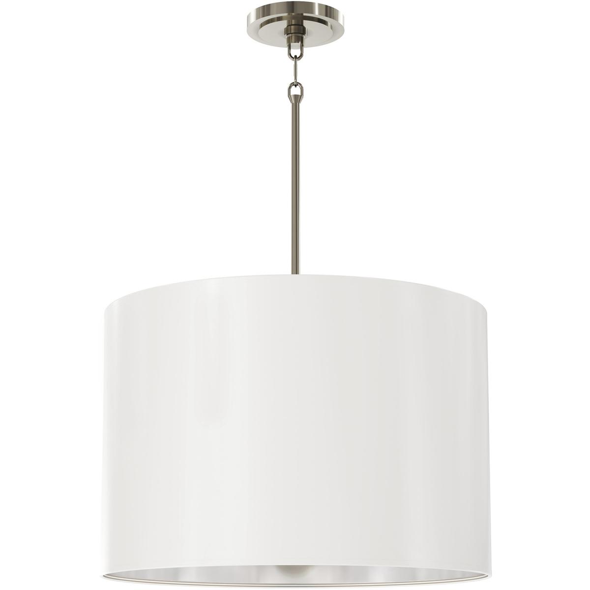 Robert Abbey S496MDY Jack 4 Light 21 inch Polished Nickel Pendant Ceiling Light in Matte Daisy With Matte Silver