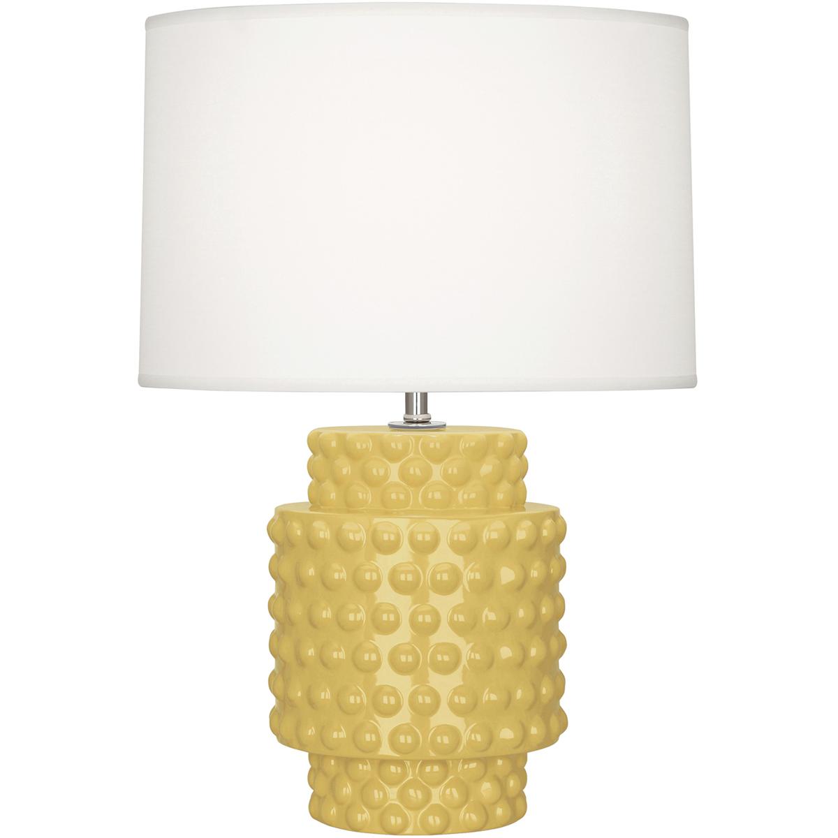 Robert Abbey SU801 Small Dolly 21.38 inch 150 watt Sunset Yellow Accent Lamp Portable Light in Fondine