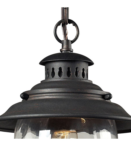 Spark & Spruce 23414-WC Labette 1 Light 8 inch Weathered Charcoal Outdoor Hanging Light 45041_1_alt3.jpg