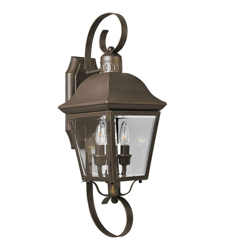 Spark & Spruce 23908-ABCB Winona 2 Light 21 inch Antique Bronze Outdoor Wall Lantern